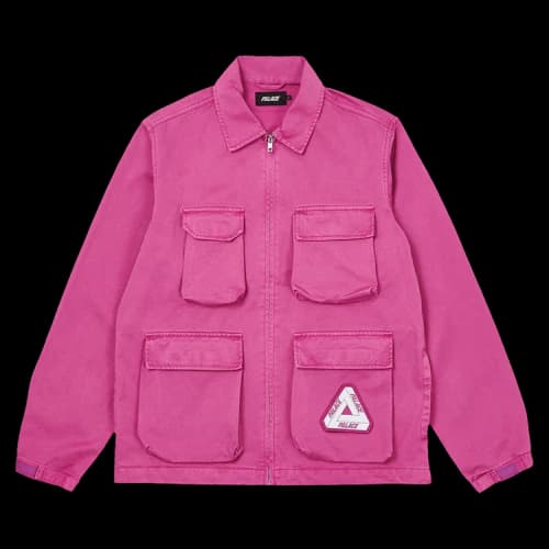 Palace Garment Dyed Jacket 'Pink'