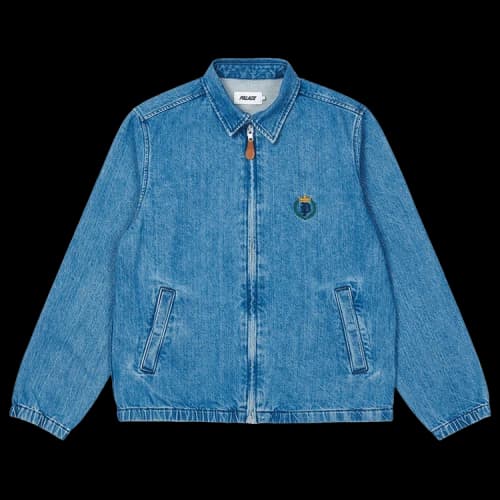 Palace Washed Denim Harrington 'Stone Wash'