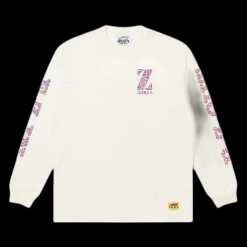 Palace Jimmy'z Washed Long-Sleeve 'White'