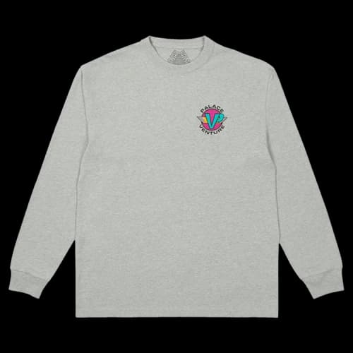 Palace Venture Long-Sleeve 'Grey Marl'