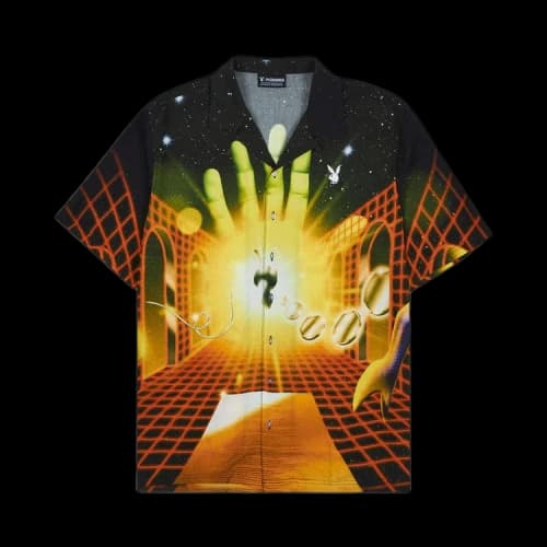 Pleasures x Playboy Solar Button Down 'Orange'
