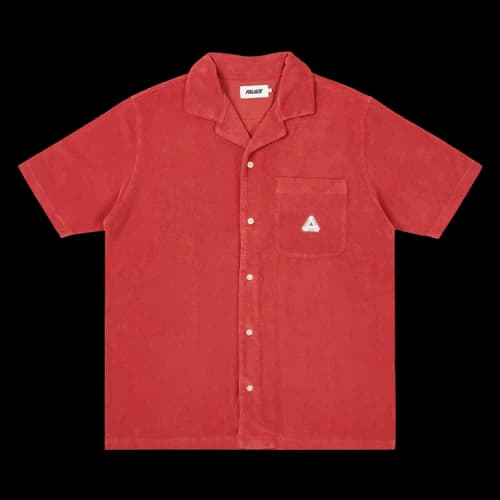 Palace Towelling Shirt 'Red'