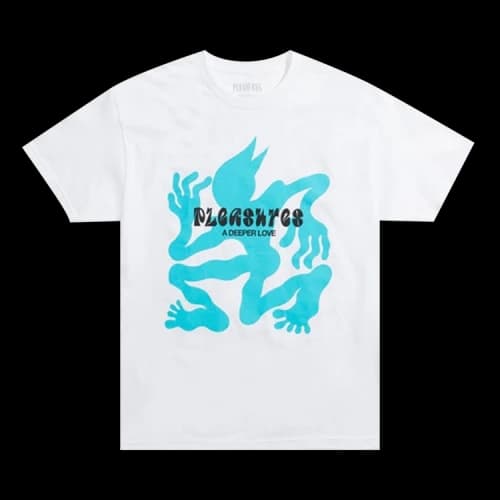 Pleasures BMPS T-Shirt 'White'