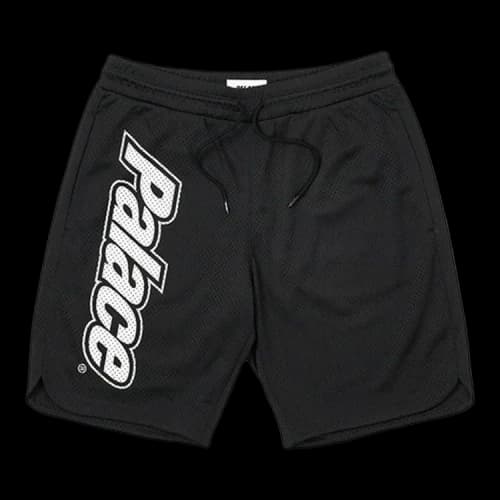 Palace Lowercase Font Shorts 'Black'