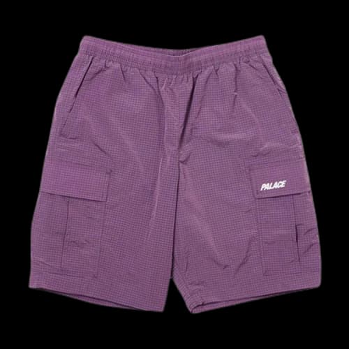 Palace Cargo Shell Shorts 'Purple'