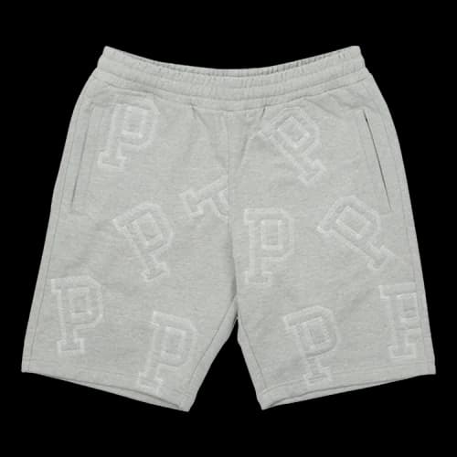 Palace Multi P Sweat Shorts 'Grey Marl'