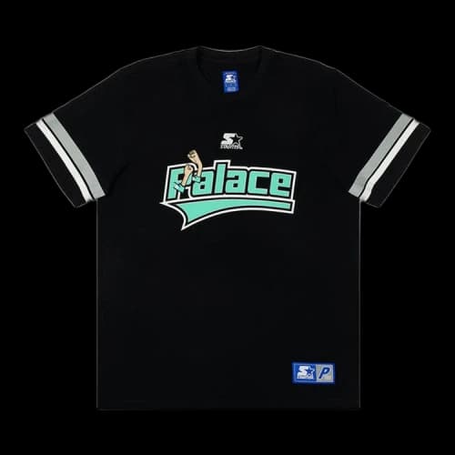 Palace x Starter T-Shirt 'Black'
