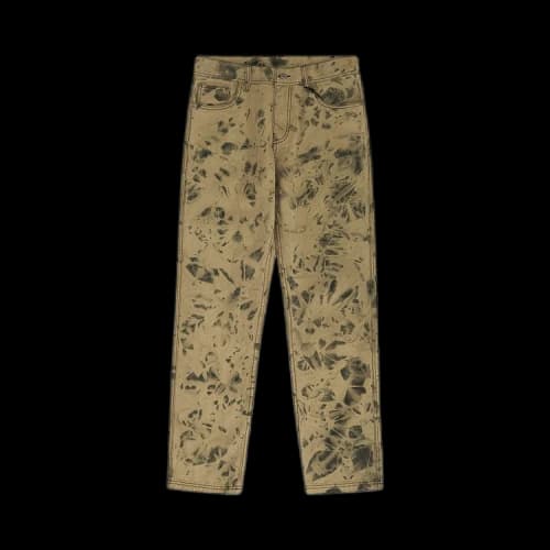 Pleasures Locust Twill Pant 'Yellow'