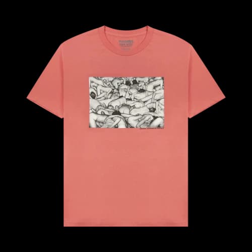 Pleasures Orgy Tee 'Coral'