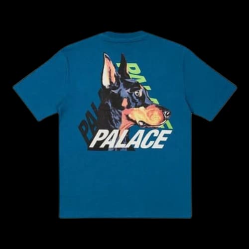 Palace P-3-K-9 T-Shirt 'Blue'