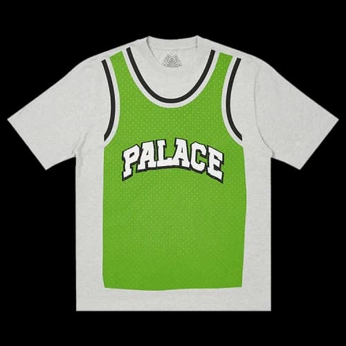 Palace Vest T-Shirt 'Grey Marl'