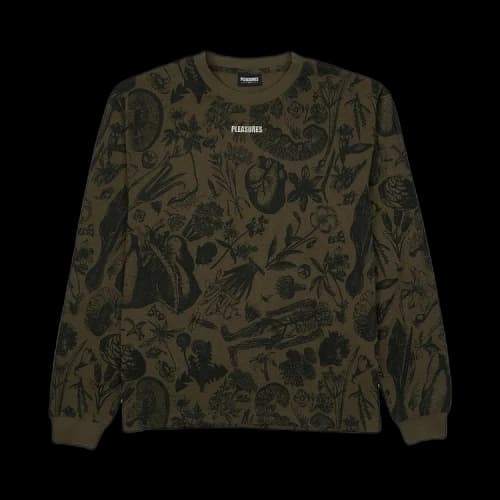 Pleasures Rebirth Thermal Long-Sleeve 'Green'