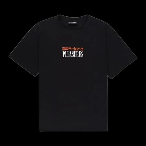 Pleasures x Roland Heavyweight T-Shirt 'Black'