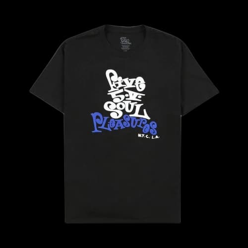 Pleasures Five 5 V T-Shirt 'Black'