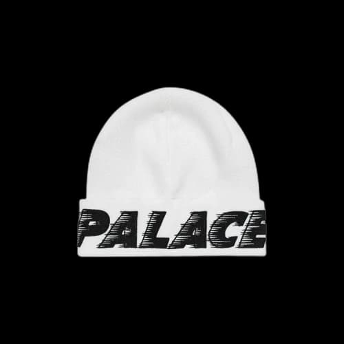 Palace Fast Beanie 'White'