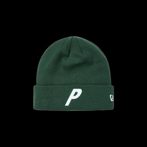 Palace x New Era P Beanie 'Green'