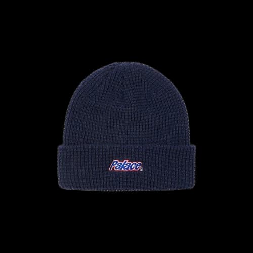 Palace Lowercase Font Beanie 'Navy'