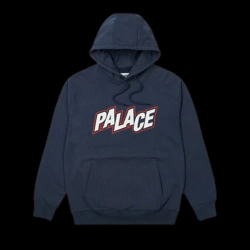 Palace Anglo Hood 'Navy'