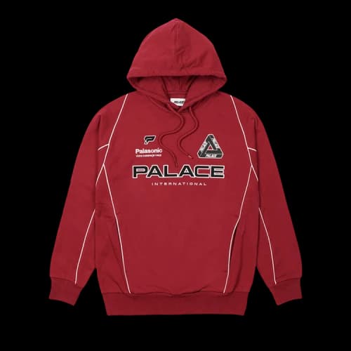 Palace International Hood 'Burgandy'