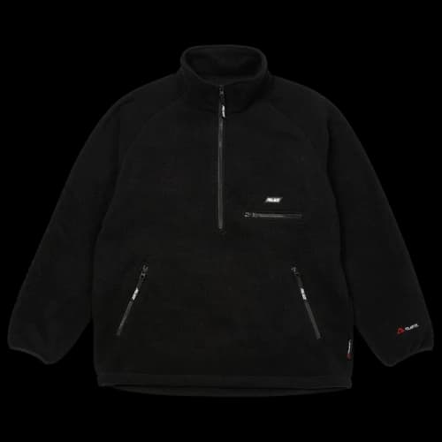 Palace Polartec Lazer Outer 1/2 Zip 'Black'