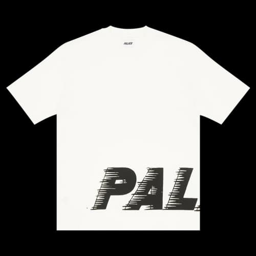 Palace Fast Wrap T-Shirt 'White'