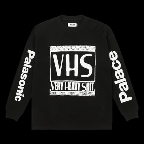 Palace VHS Thermal Long-Sleeve Top 'Black'