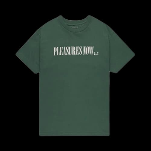 Pleasures LLC T-Shirt 'Dark Green'