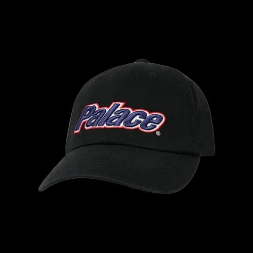 Palace Lowercase 6-Panel 'Black'
