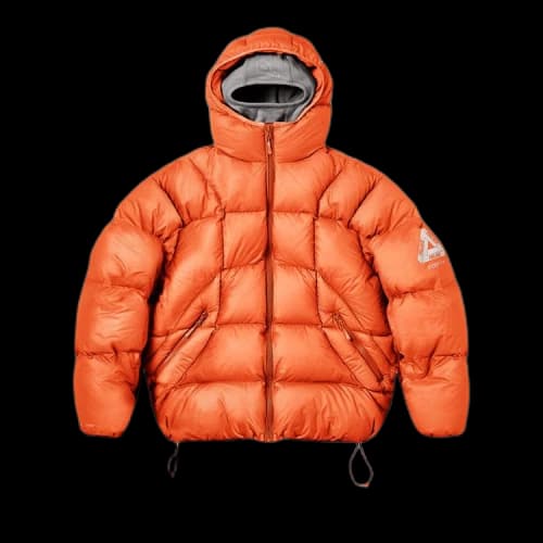 Palace Pertex Frost Balaclava Puffa 'Orange'