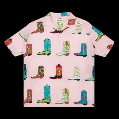 Palace Boots Shirt 'Pink'