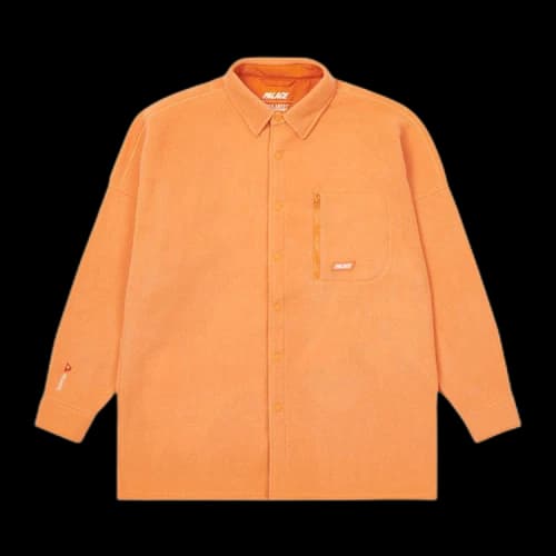 Palace Polartec Lazer Overshirt 'Orange'