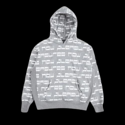 Pleasures Tier Hoodie 'Grey'