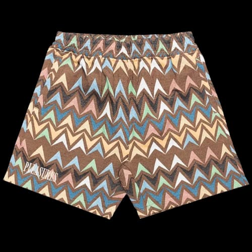 Pleasures Basket Woven Shorts 'Brown'