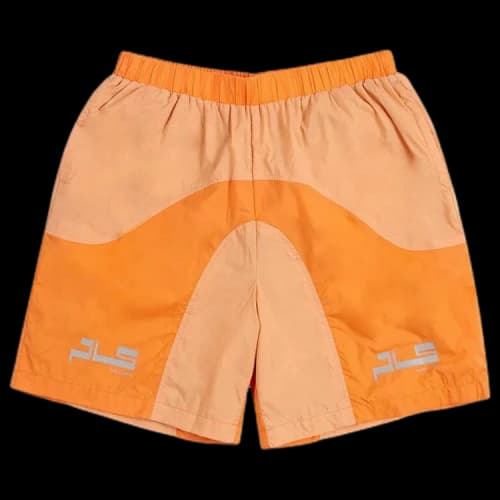 Pleasures Scholar Sport Shorts 'Orange'