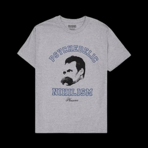 Pleasures Psychedelic Nihilism T-Shirt 'Grey'