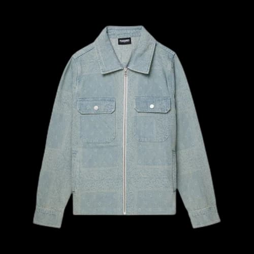 Pleasures Merit Denim Work Jacket 'Blue'