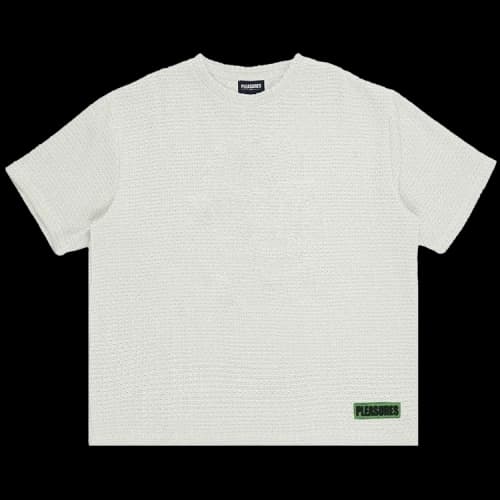 Pleasures Impact Mesh Short-Sleeve Shirt 'White'