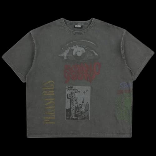 Pleasures Test Print Shirt 'Grey'