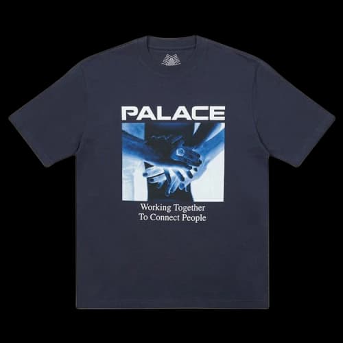 Palace Battery T-Shirt 'Navy'