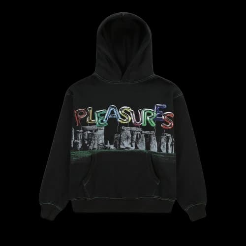 Pleasures Stonehenge Hoodie 'Black'