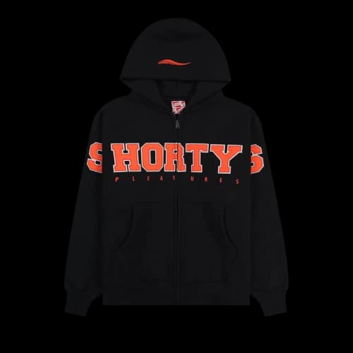 Pleasures Wave Zip Hoodie 'Black'