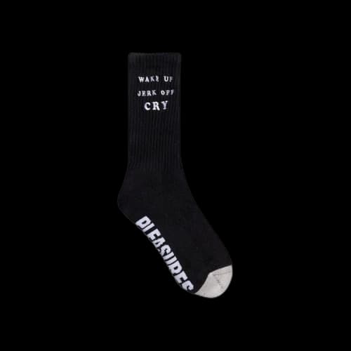 Pleasures Wake Up Socks 'Black'