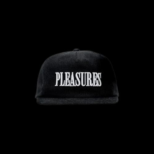 Pleasures Corduroy Snapback Onyx
