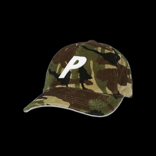 Palace Corduroy P 6-Panel 'Woodland DPM Camo'