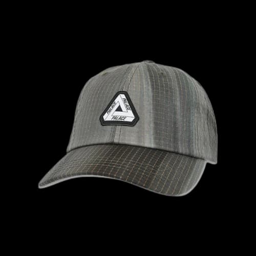 Palace T&D Ripstop Tri-Ferg 6-Panel 'Black'