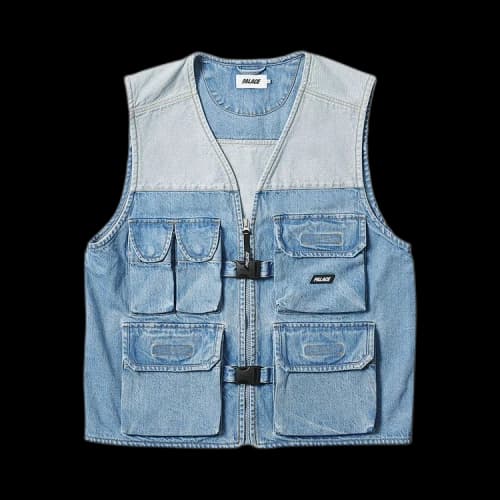 Palace Utility Gilet 'Denim'