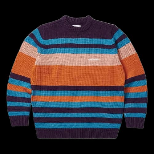 Palace Heavy Stripe Knit 'Orange'
