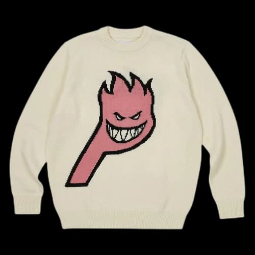 Palace x Spitfire Knit 'Cream'