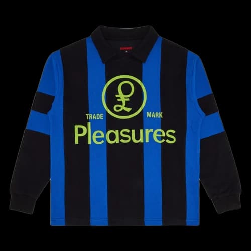Pleasures Trespass Rugby Polo 'Black'