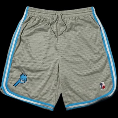 Palace x Spitfire Basketball Short 'Grey'